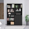 Nora Black 2-Piece Living Room Set