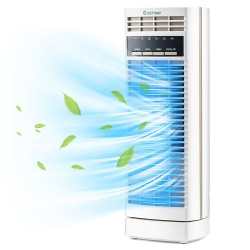 14 Inch  Mini Oscillating Tower Fan Electric Desk Fan with 3 Speed and Timer