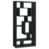 Black Oak 10-Shelf Open Back Bookcase