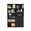 Nora Black 2-Piece Living Room Set