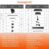Portable Closet Wardrobe Clothes Storage Cabinet Organizer Garment Hanging Rack Shelves